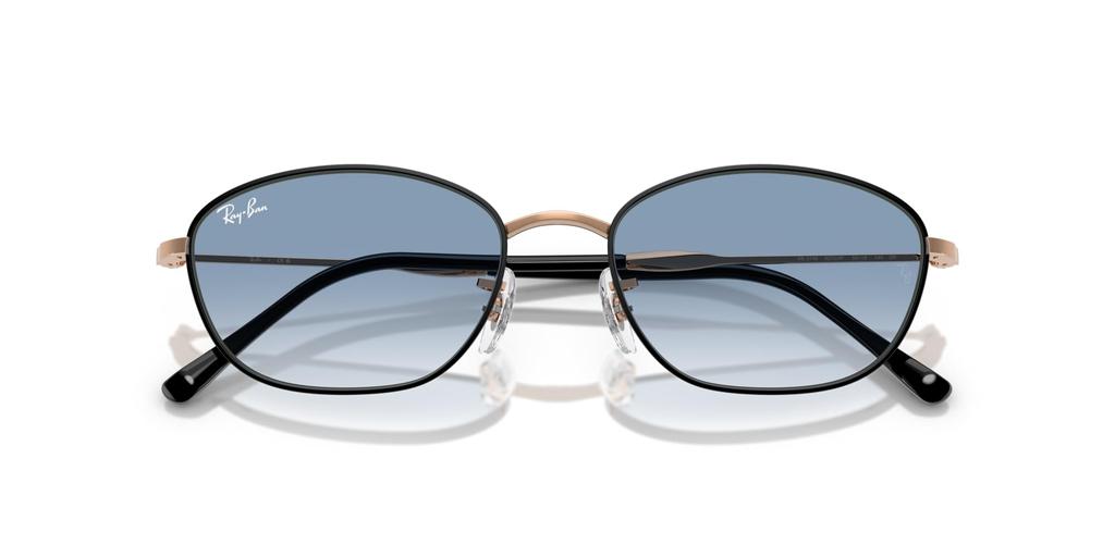 Солнцезащитные очки 0RB3749 ЧЕРНЫЙ НА РОЗОВОМ ЗОЛОТЕ 55 [Ray-Ban]