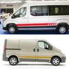 Car Door Stripes Stickers For Renault Trafic 3 2 Fiat Talento Nissan NV300 Vauxhall Vivaro Camper Van Vinyl Decals Accessories