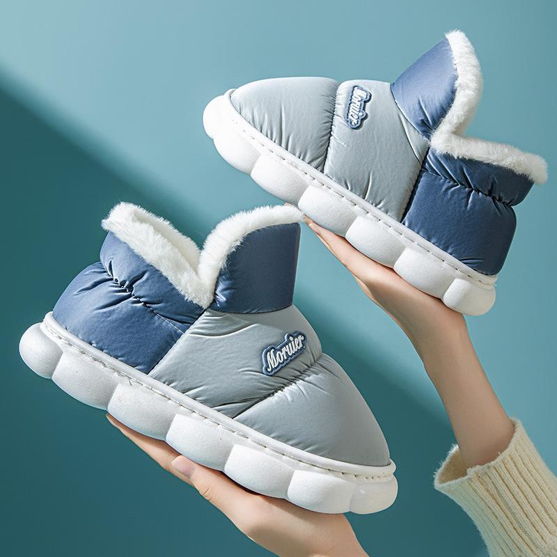 Детская домашняя обувь на толстой подошве с противоскользящим покрытием