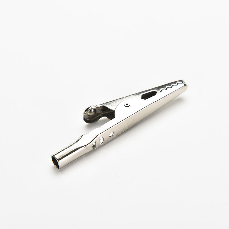 10X зажимов для проверки типа «крокодил» из нержавеющей стали, винтовой зажим для кабеля и щупа