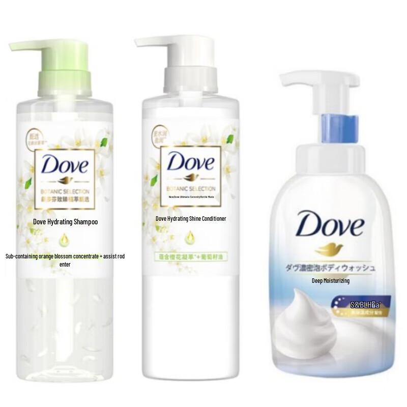 Увлажняющий набор для волос и тела Dove