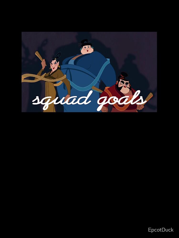 Mulan Squad goals Oversized T-Shirt