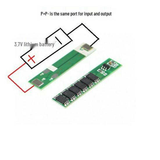 Single Cell 3.7V Lithium 18650 Polymer Battery Protection Board, 6-12A