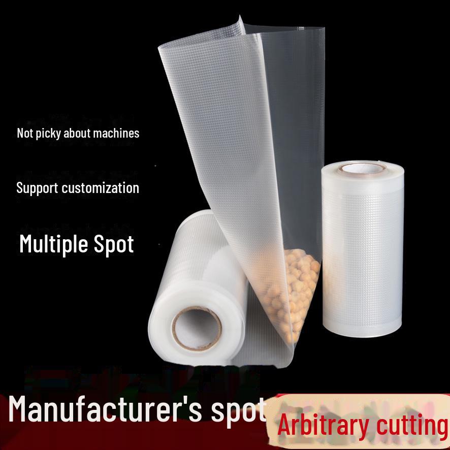 Бытовая сетка для вакуумной упаковки в рулонах для хранения продуктов питания