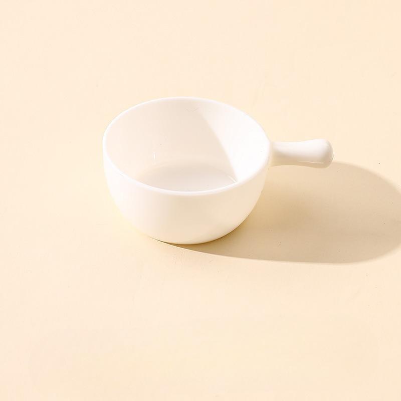 Мини тарелка для приправ, Бытовая маленькая тарелка для соуса, Пластиковая маленькая тарелка с ручкой, Тарелка для приправ для хот-пота и салата