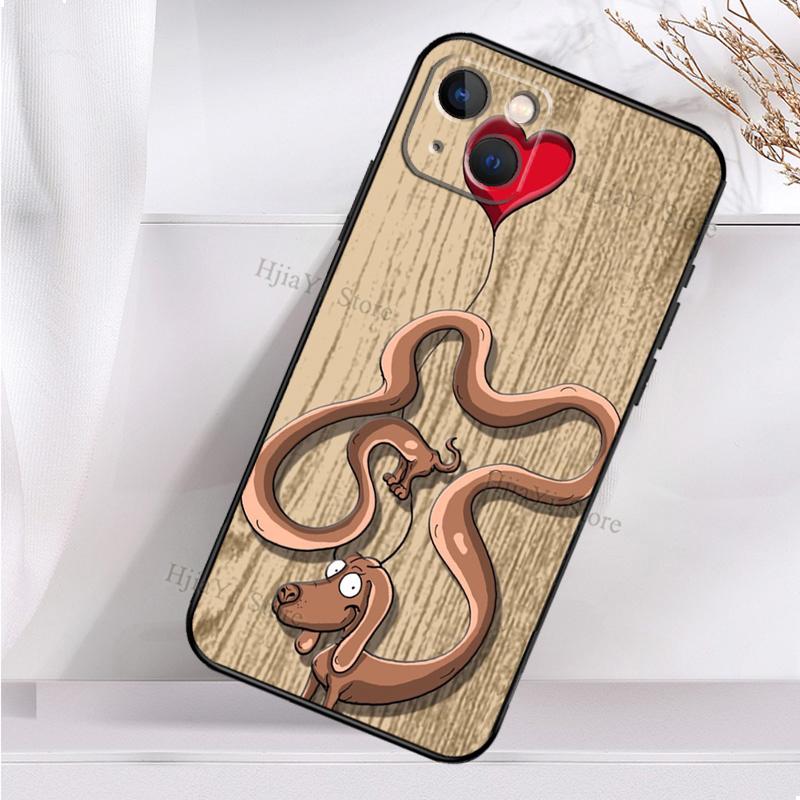 Ударопрочный чехол для телефона с изображением колбасы, собаки, таксы и цитат для iPhone 12, 13, Mini, 11, 14, Pro Max, XS, XR, X, 7, 8, Plus, SE 2020, задняя крышка