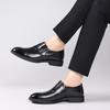 Fashion Office Formal Dress Shoes for Men Soft Leather Business Oxfords Quality Leather Soft Sole Loafers Man Wedding Party Dating Shoes