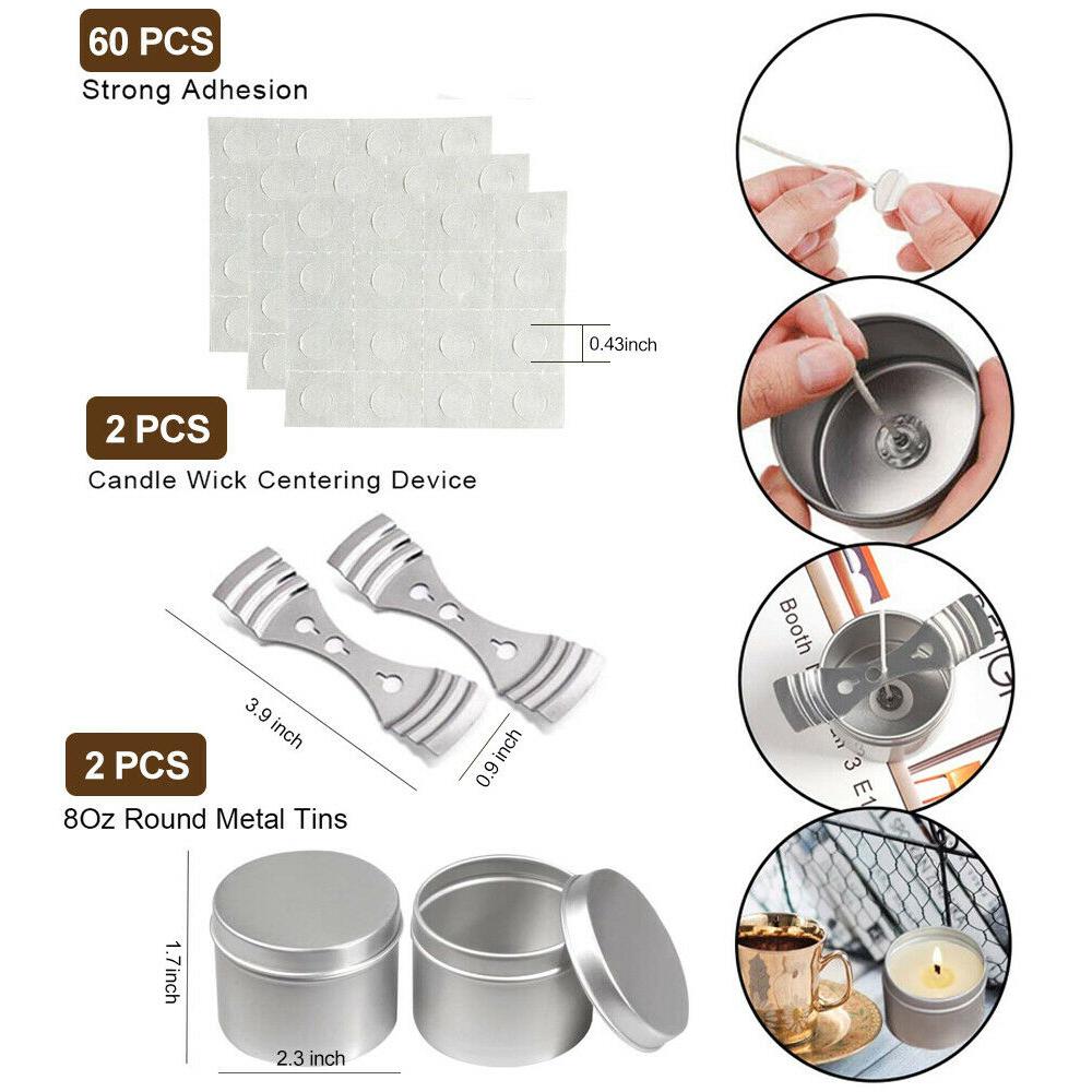 Набор для изготовления свечей DIY Свечи Ремесло Набор инструментов Заливной горшок Фитиль Воск Декор для вечеринки