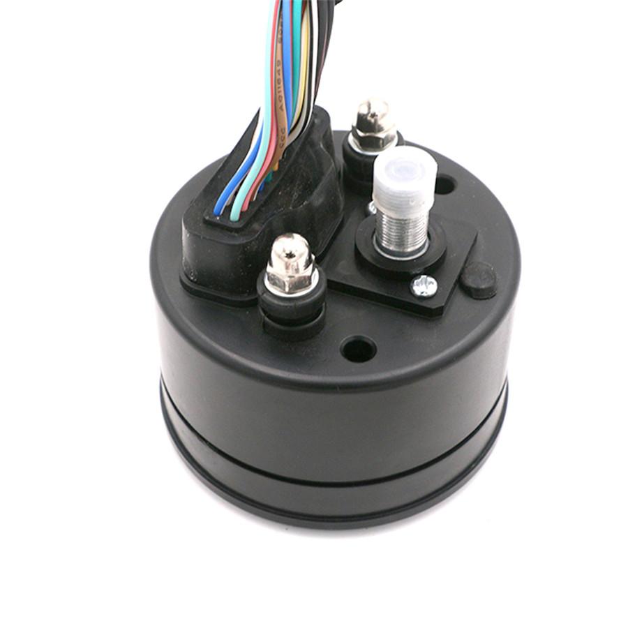 12000RPM Motorcycle Universal LCD Signal Speedometer Tachometer Odometer Gauge f