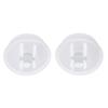 2Pcs Breastmilk Collector Shell Wearable Silicone Portable Breast Shell Prevent Leakage Overflow