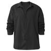 Designer Spring Summer Men's Casual Cotton Linen Solid Color Long Sleeve Shirts Loose Shirts