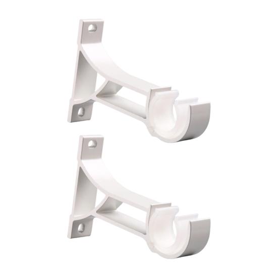 2 Curtain Curtain Rod Holder for Pcs Rod Holder Wall or