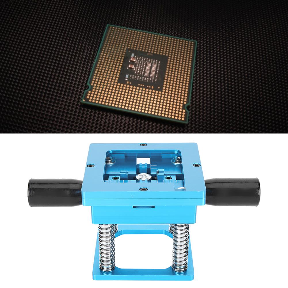 Станция для реболлинга, универсальный стол для переделки шариков из алюминиевого сплава, оловянная посадка, синяя с ручкой