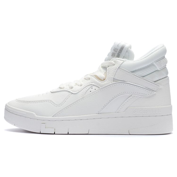 Li Ning We I Superwave Mid Skate Shoes Women Skate Shoes Snow-White AGCR234-1