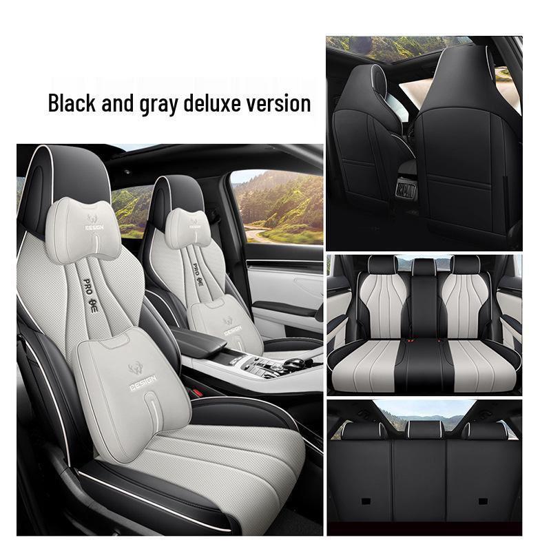 BYD Song PRO All-Season Leather Car Seat Cushion Set - Full Coverage for Five-Seat Models