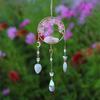 Colorful Crystals Natural Stone Tree of Life Suncatcher Wall Hanging Home Decoration Pink Quartz Gems Deamcatcher Lucky Gift
