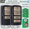 DR 95440-C5500 95440-F6000 95440-F6100 ID47 433МГц Бесключевой Доступ Автомобильный Пульт Ключ Для KIA Sorento 2019 Cadenza 2016-2019