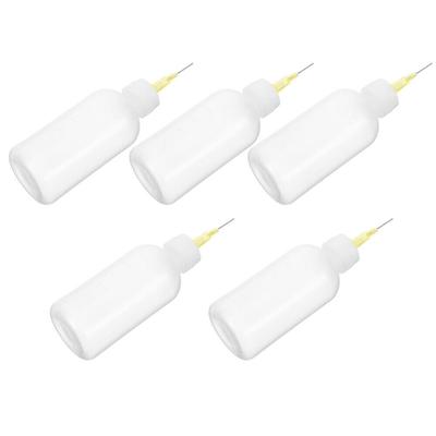 5 шт. 50 мл заостренный флакон для жидкости бутылочки для керамической глазури бутылочки для керамического инструмента бутылочки для клея для грязи