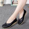 Flats for Women Comrfort Genuine Leather Flat Shoes Woman Slipony Loafers Ballet Shoes Female Moccasins Big Size 452