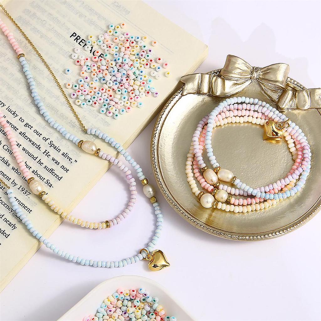 20g High Quality Glass Seed Beads Shiny Glazed Pearl Glass Beads For Earring Bracelet Necklace DIY Jewelry Craft Garment Accessoreis Making