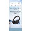 Heyplus H1 Compatible Wireless On-ear Headphones, Game Mode, Bluetooth 5.3, Black