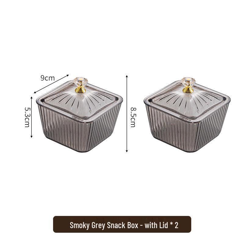 Креативная пластиковая тарелка с отделениями для закусок для гостиной или бара