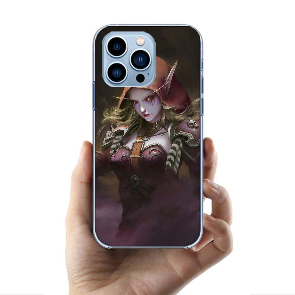 W-World Of W-Warcraft Чехлы для эльфов Чехол для телефона Для iPhone 17E 16E 17 Air 16 Pro Max 15 Pro 14 Plus 11 13 12 Mini Чехлы Совместим