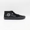 VN0A5KS1BLK Nate Lowman Supreme Vans Skate Grosso Mid Черный с прострелами (Мужской)