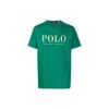 Polo Ss23 Логотип Печать Круглый вырез Короткий рукав Футболка Мужские Топы Лесно-зеленый 710860829-009