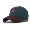 Boston Letter Embroidered Cotton Baseball Cap Sun Protection Hat For Daily Use