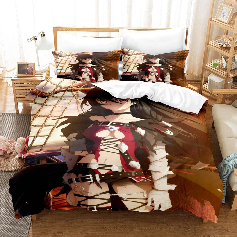 Tales of Berseria Bedding Set Single Twin Full Queen King Size Bed Set Adult Kid Bedroom Duvet Cover Sets 3D Game Bed Sheet Set