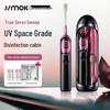 JIMOK J7Pro Вибрирующая электрическая зубная щетка с функцией подметания, штекер CN (адаптер в комплекте)