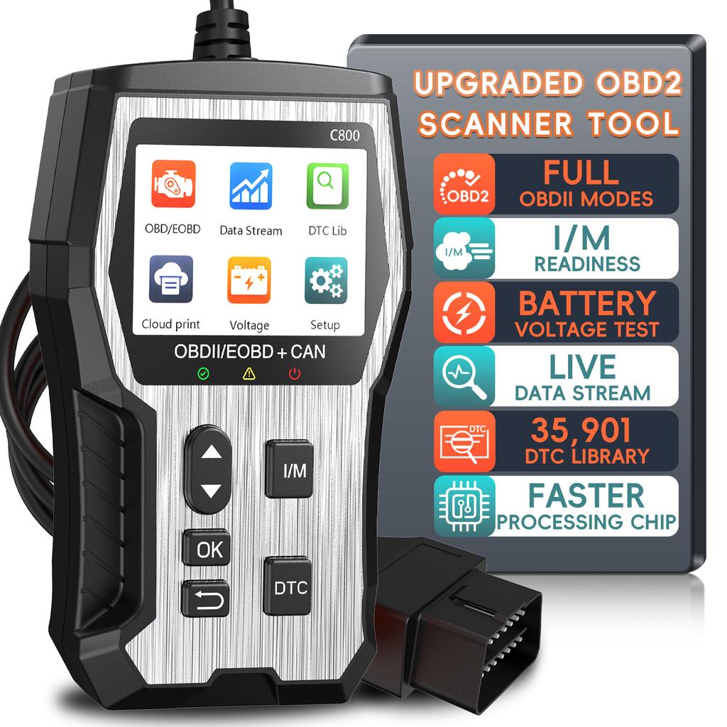 Car OBD2 Scanner Check Engine Fault Code Reader Diagnostic Scan Tool