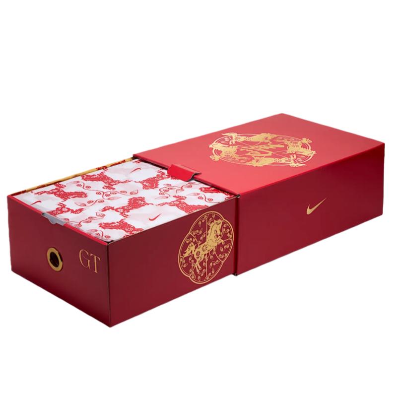 Nike ГТ. Кроссовки для баскетбола Cut 4 Год Лошади Ограниченная серия Новый год по китайскому календарю Удобные Мягкие Унисекс Белый IB6728-100