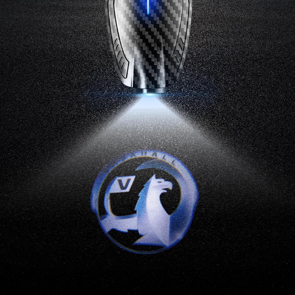 2pcs USB Rechargeable OPC Line Logo Car Door HD LED Lamps Projector Courtesy Welcome Lights For Opel Zafira Insignia Mokka Regal