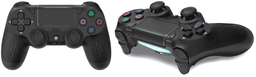 Wireless Pad Controller for PS4 PlayStation 4 Vibration Function White