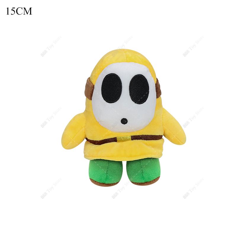 Mario Plush Bullet Bill Toys Anime Plushie Shy Guy Baby Wario Waluigi Yoshi Bob-omb Buddy Toad Stuffed Peluche Kids Dolls Gifts