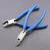 6-дюймовые диагональные плоскогубцы, компактные, высокой твердости, с длинным носом, диагональные режущие плоскогубцы 2-в-1 для электрической проволоки