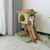 Mushroom Interactive House Toys, Cute Pet Tower, Indoor, Large, Luxury, Forest, Jungle, Climbing Scratcher, Modern Cat Tree