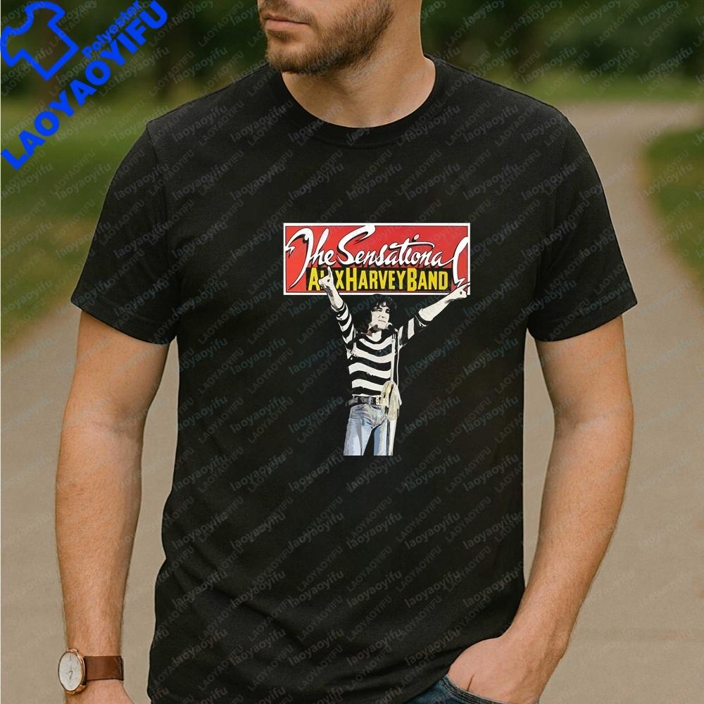 KoreanStyle Review Of Unisexs Clothing The Sensational Alex Harvey Band Unisexs And Unisexs Shirts Comfortable TShirts