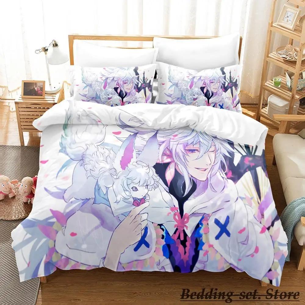 Fate Grand Order, Merlin Постельное белье Single Twin Full Queen King Size Bed Set Aldult Kid Bedroom Duvetcover Sets Anime