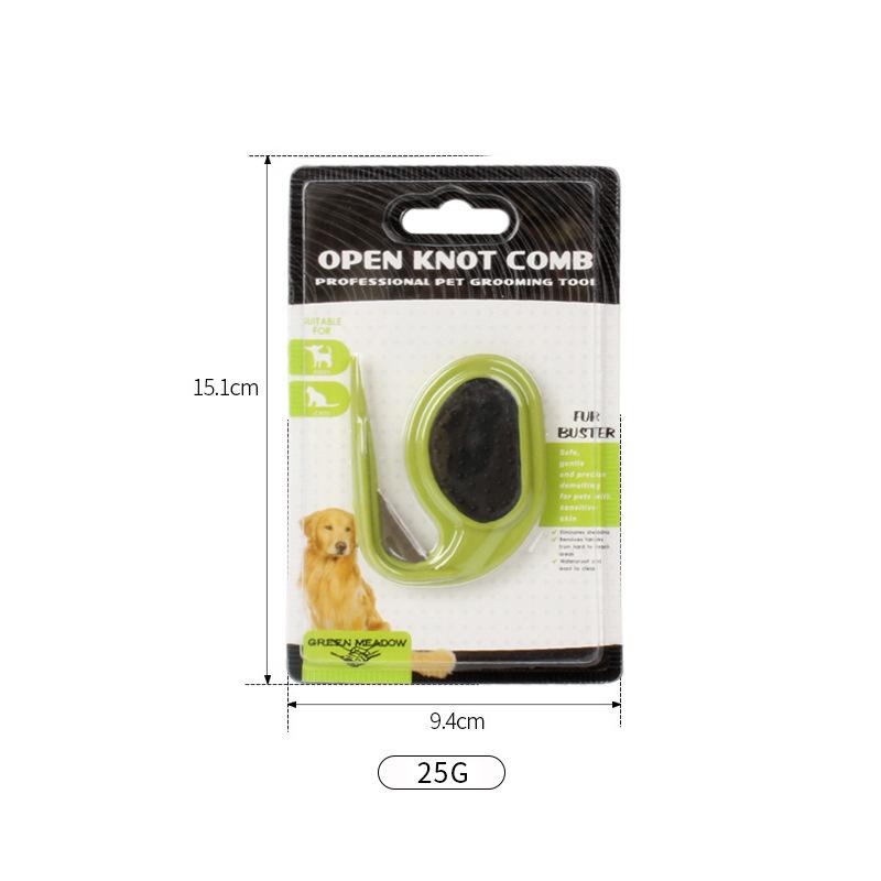 Расческа для удаления шерсти у кошек и собак - Инструмент для распутывания и ухода