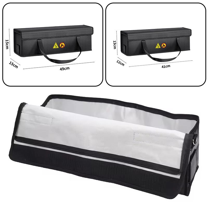 Сумка для хранения аккумулятора электровелосипеда, взрывозащищенная, огнестойкая, Lipo, с защитой при зарядке, чехол для электровелосипеда, водонепроницаемая сумка