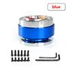 Universal Steering Wheel Snap Off Quick Release Hub Adapter Boss kit 8 colors available