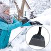 Скребок для льда с плоской лопатой, высокопрочный, нержавеющий, устойчивый к коррозии, широко используемый высокоэффективный скребок для очистки сада, инструмент для прополки