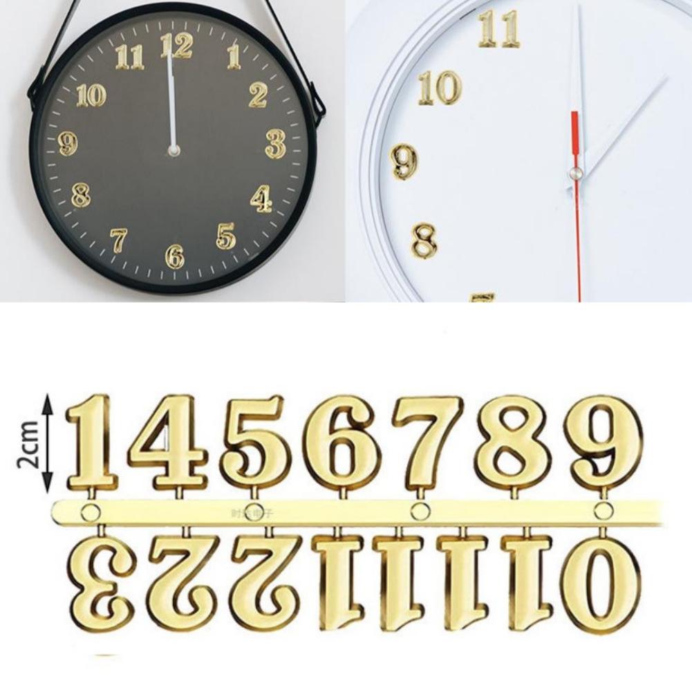Сделай сам Цифры для часов Римские цифры Кварцевые стрелки Настенные часы Запасные части