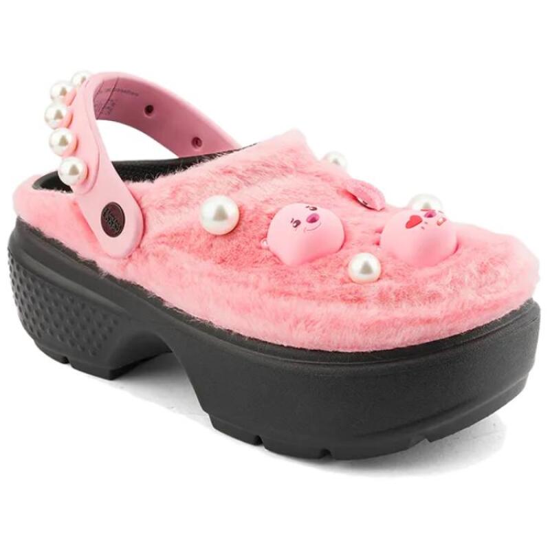Zanmang Loopy x Crocs Удобные и универсальные дырчатые туфли унисекс розовые