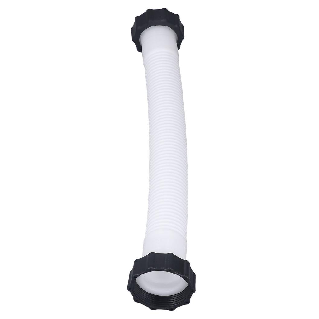 Pool Pump Replacement Hose for 1.5in Diameter Replacement Pool Hose for Above Ground Pools White