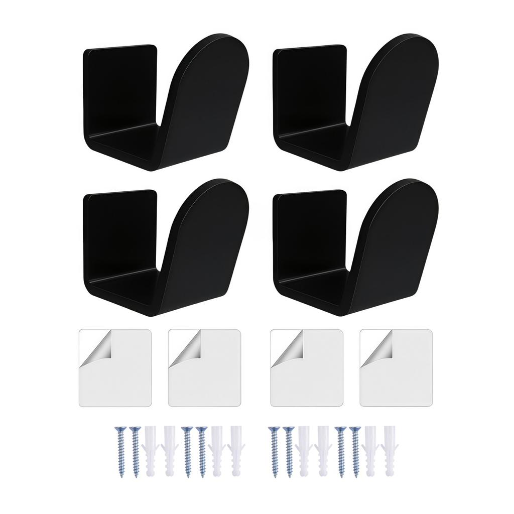 Wall Mount Baseball Softball Glove Rack Holder Shape Maintain Display Holder Acrylic for Baseballs Softballs