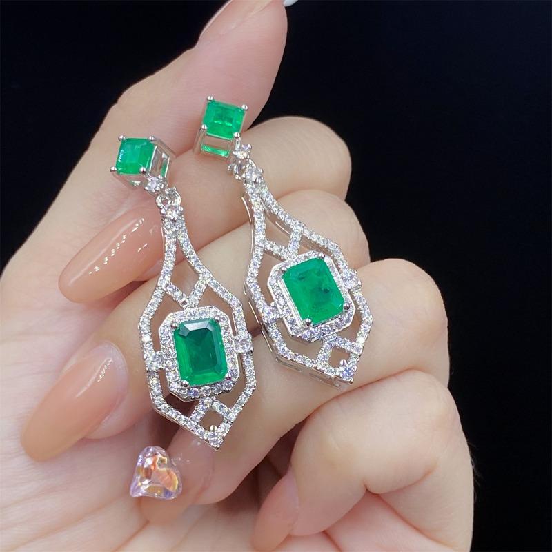 Sace Gems Классические кольца из медного сплава с цирконием, серьги, кулон, ожерелье, комплекты ювелирных изделий, подарки для свадебной вечеринки